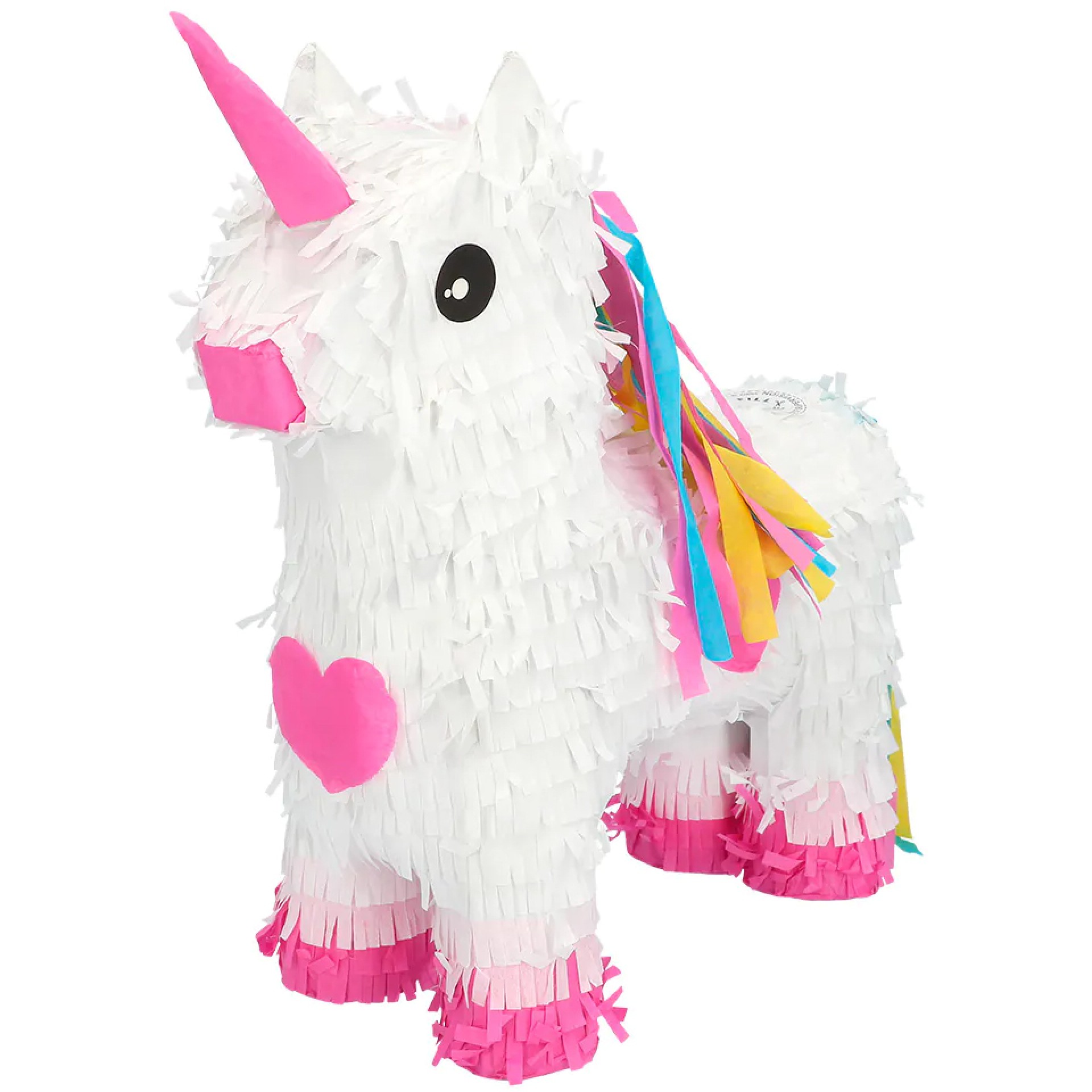 Pinhata Pequeno Unicórnio Branco