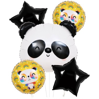 Bouquet Bales Panda 5 Unid