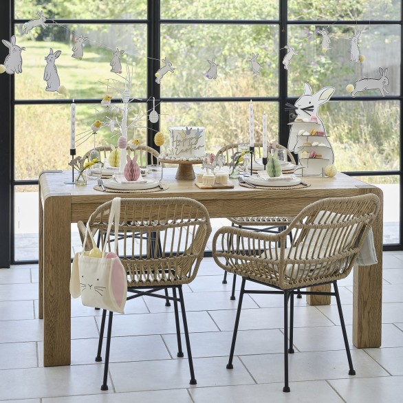 Pendentes Coelhos Pascoa 5 Unid