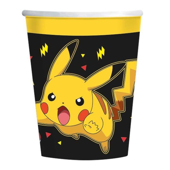 Copos Pikachu 8 Unid