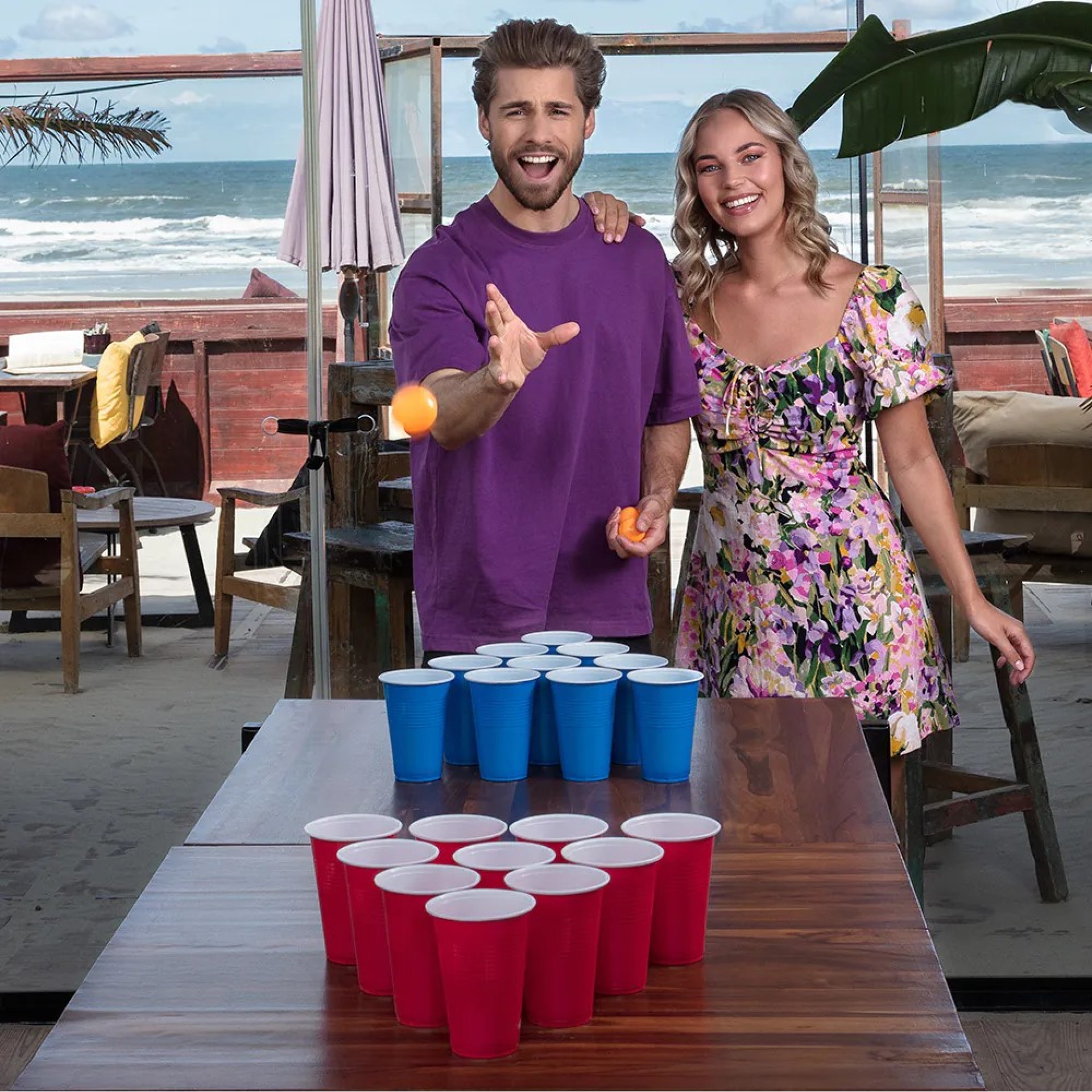 Beer Pong Jogo de Bebida
