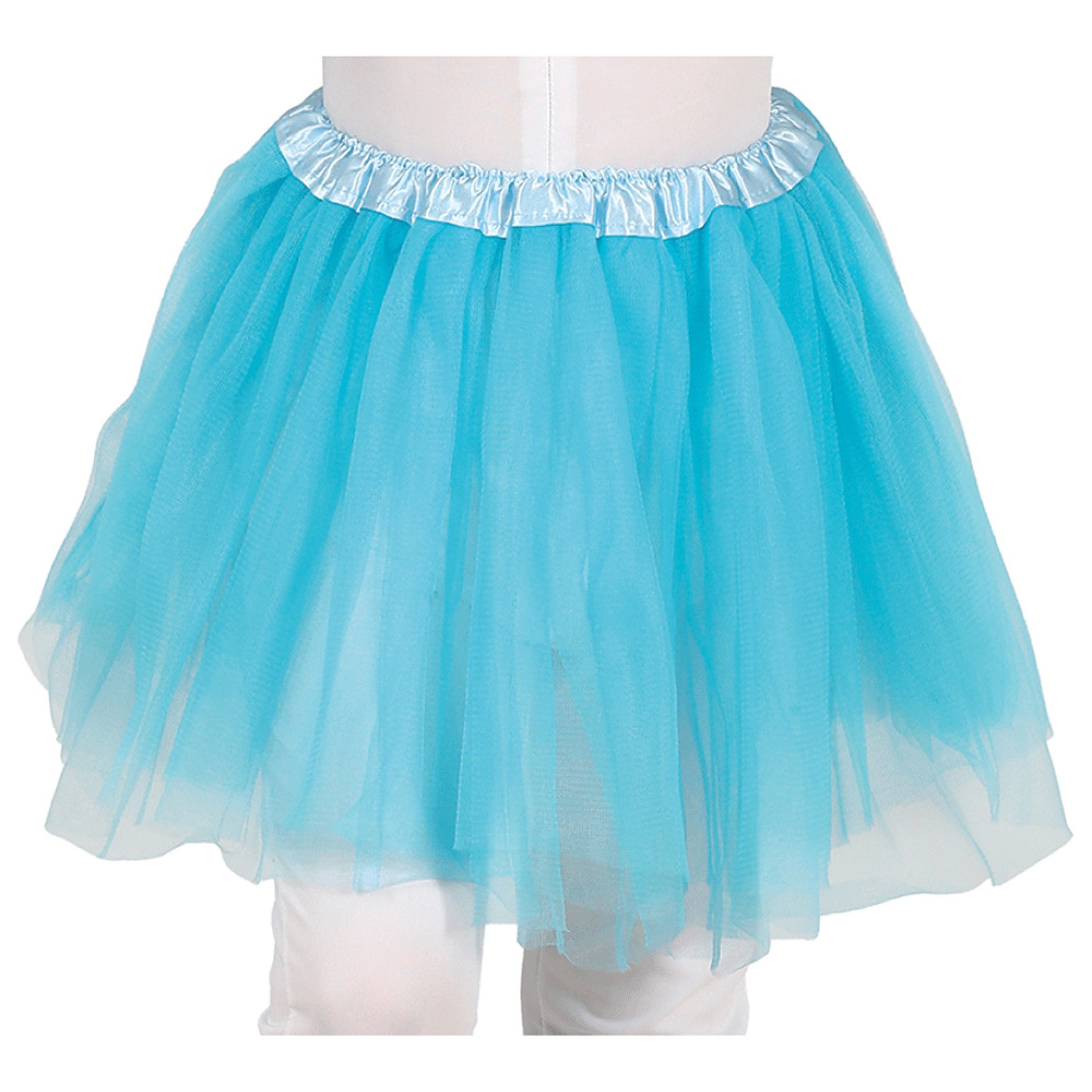 Saia Tutu Infantil Azul Céu
