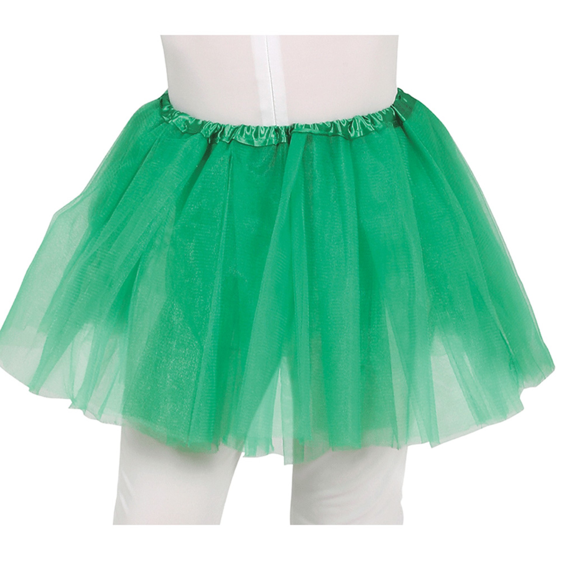Saia Tutu Infantil Verde Escuro
