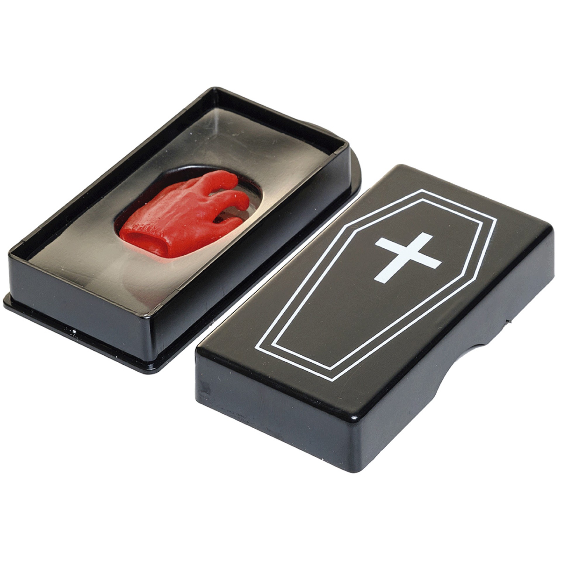 Ilusão de Halloween Mão no Caixão