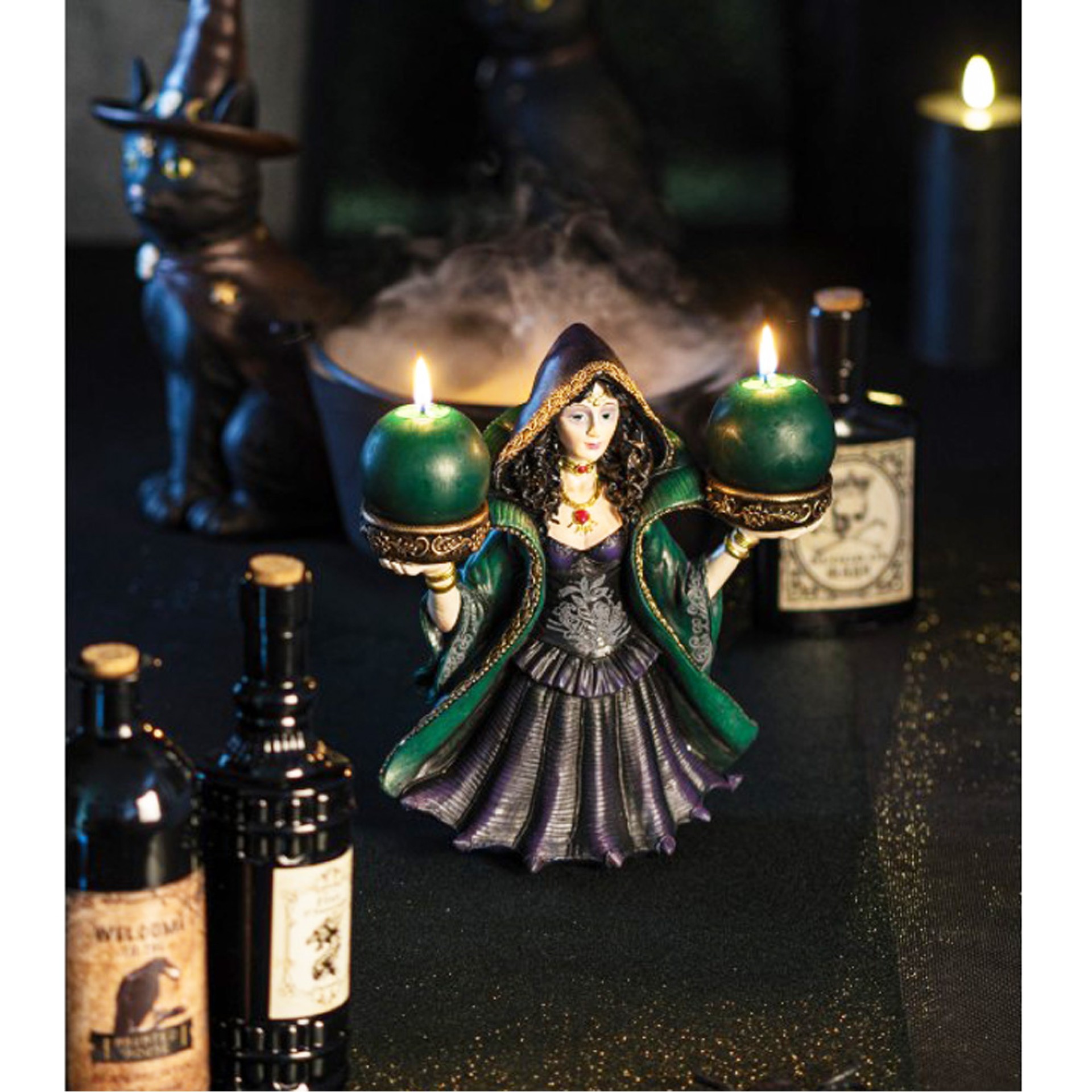 Castiçal Bela Feiticeira 24cm