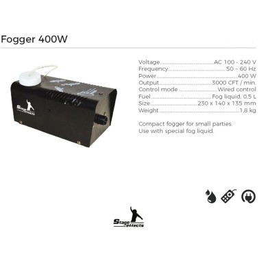 Maquina de Fumo Stage Effects