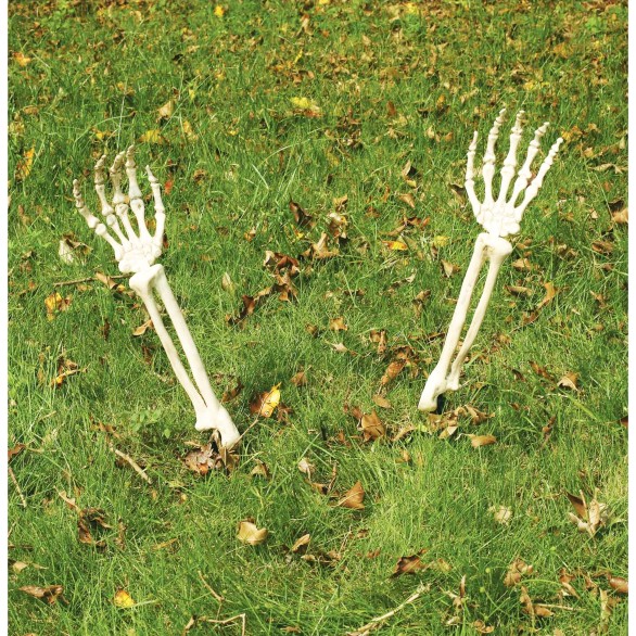 Braço Esqueleto para Jardim