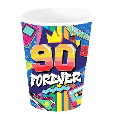 Copos 90s Forvever 6 unid Copos 90s Forvever 6 unid