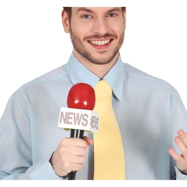 Microfone Reporter de TV