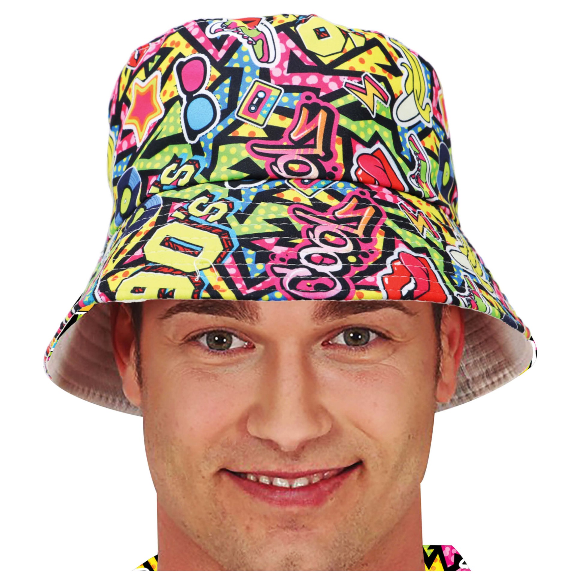 Chapéu 90s Graffiti