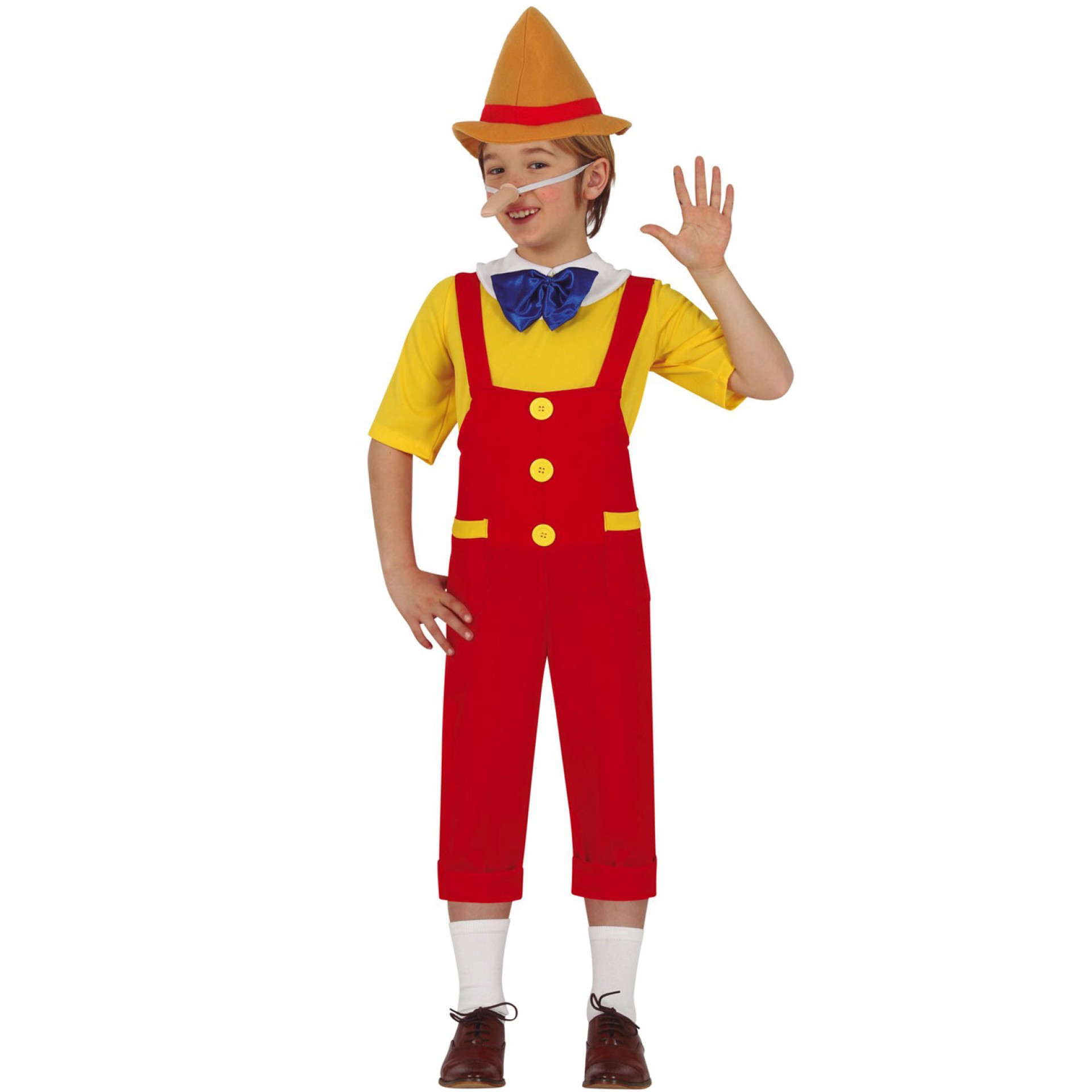 Fato Pinoquio de Madeira