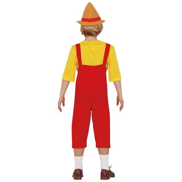 Fato Pinoquio de Madeira