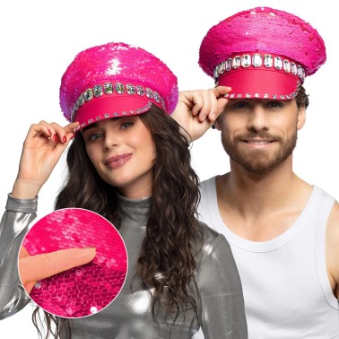 Chapéu Festival Sparkle Pink Chapéu Festival Sparkle Pink