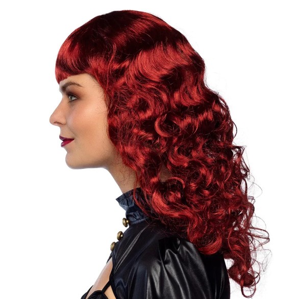 Peruca Ruiva com Franja