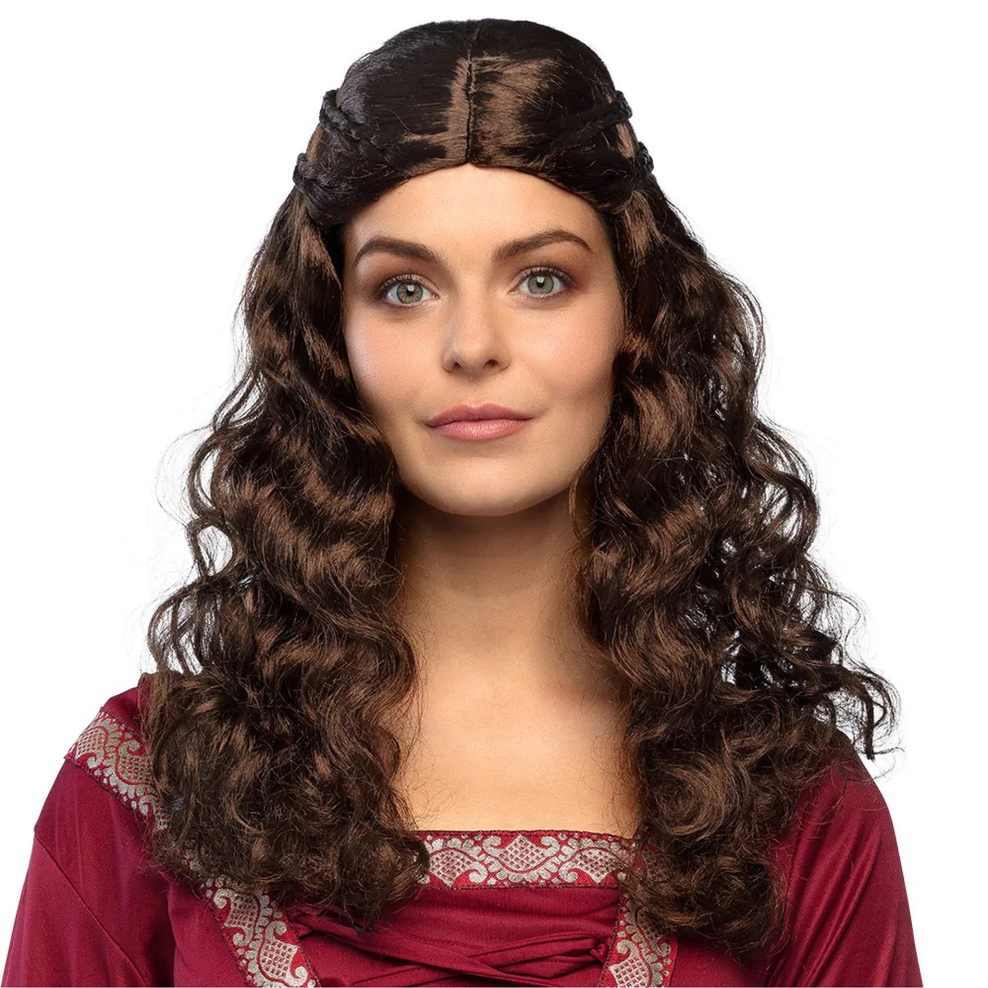 Peruca Dama Medieval