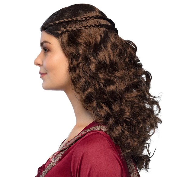 Peruca Dama Medieval