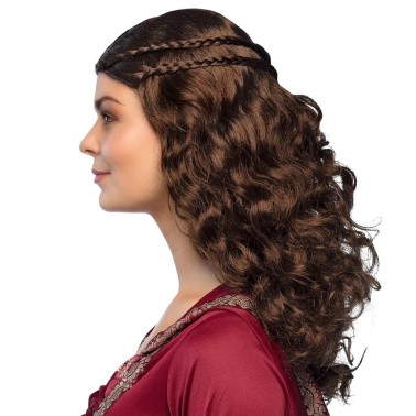 Peruca Dama Medieval