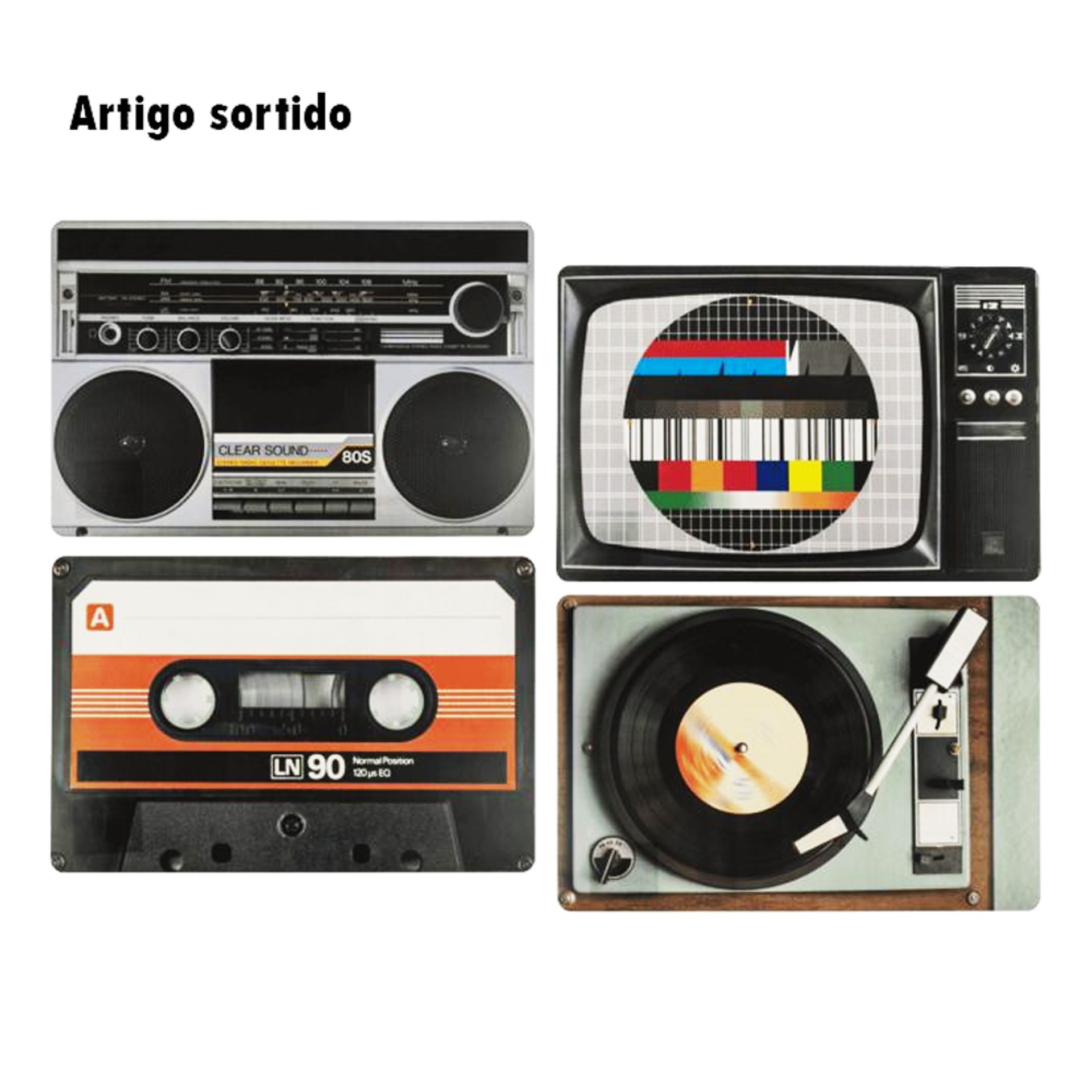 Individual de Mesa Retro HIFI