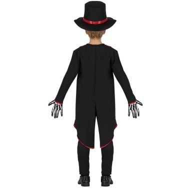 Fato Esqueleto Elegante Menino Fato Esqueleto Elegante Menino