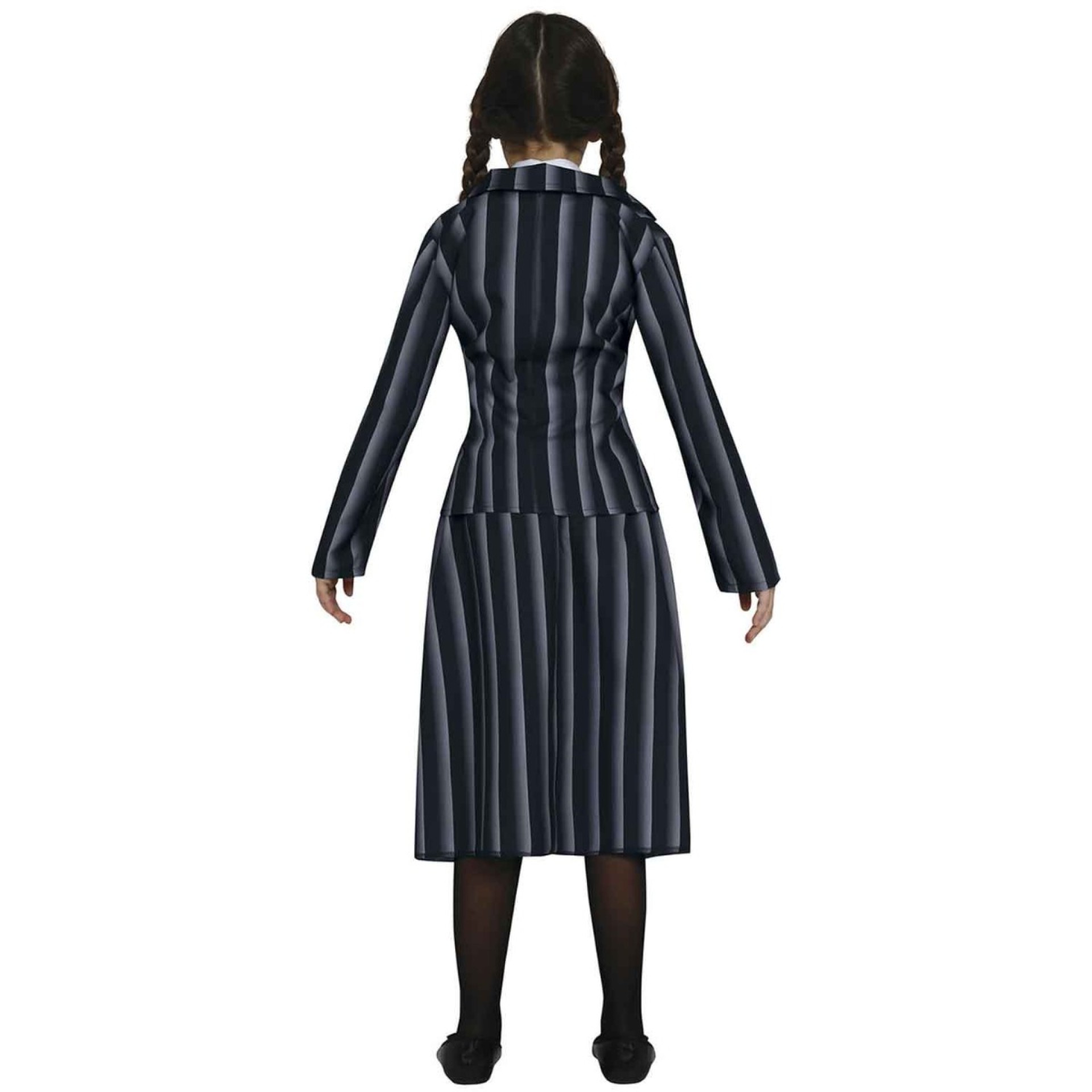 Fato Wednesday Escola Outcast Menina