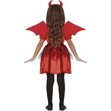 Fato Diaba do Fogo Menina