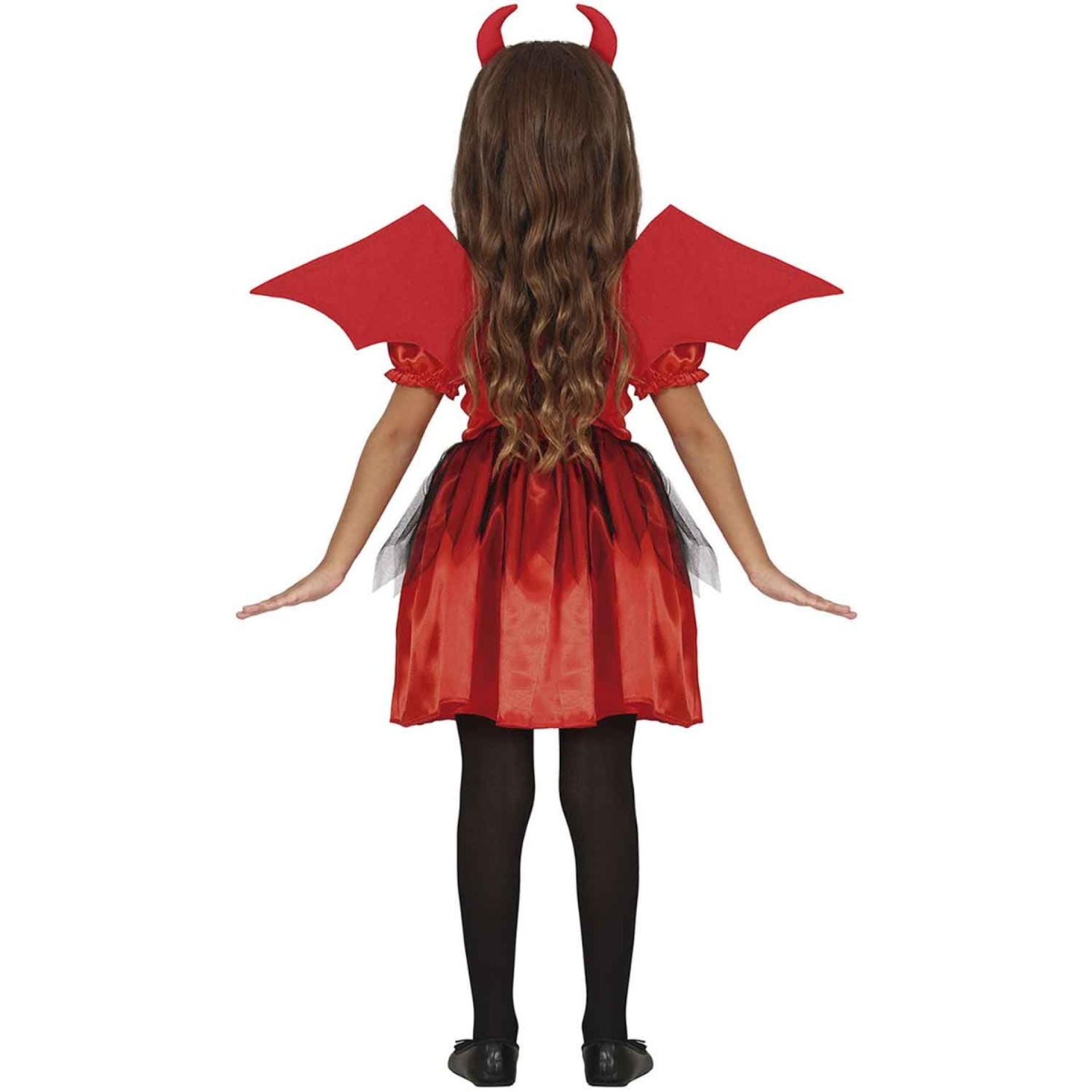 Fato Diaba do Fogo Menina