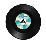 Base Copo Disco Vinyl 4 Unid
