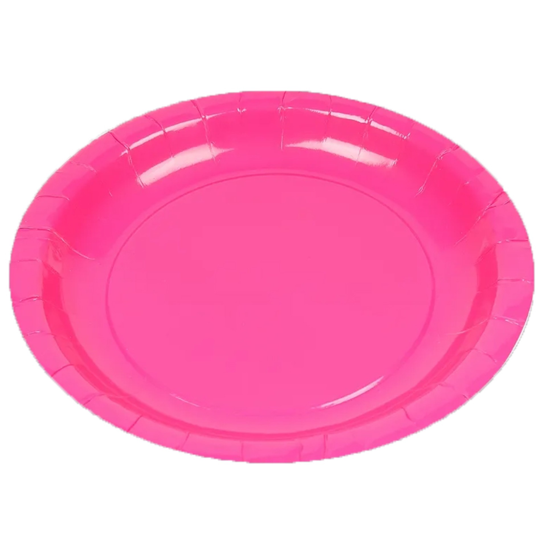 Pack Pratos Fushia 10 Unid