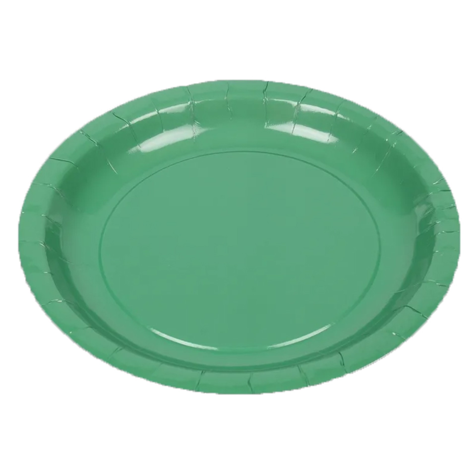 Pack Pratos Verde Escuro 10 Unid