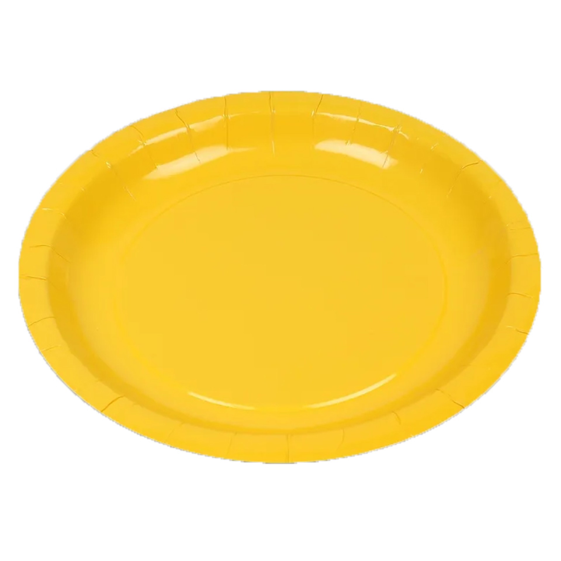 Pack Pratos Amarelos 10 Unid
