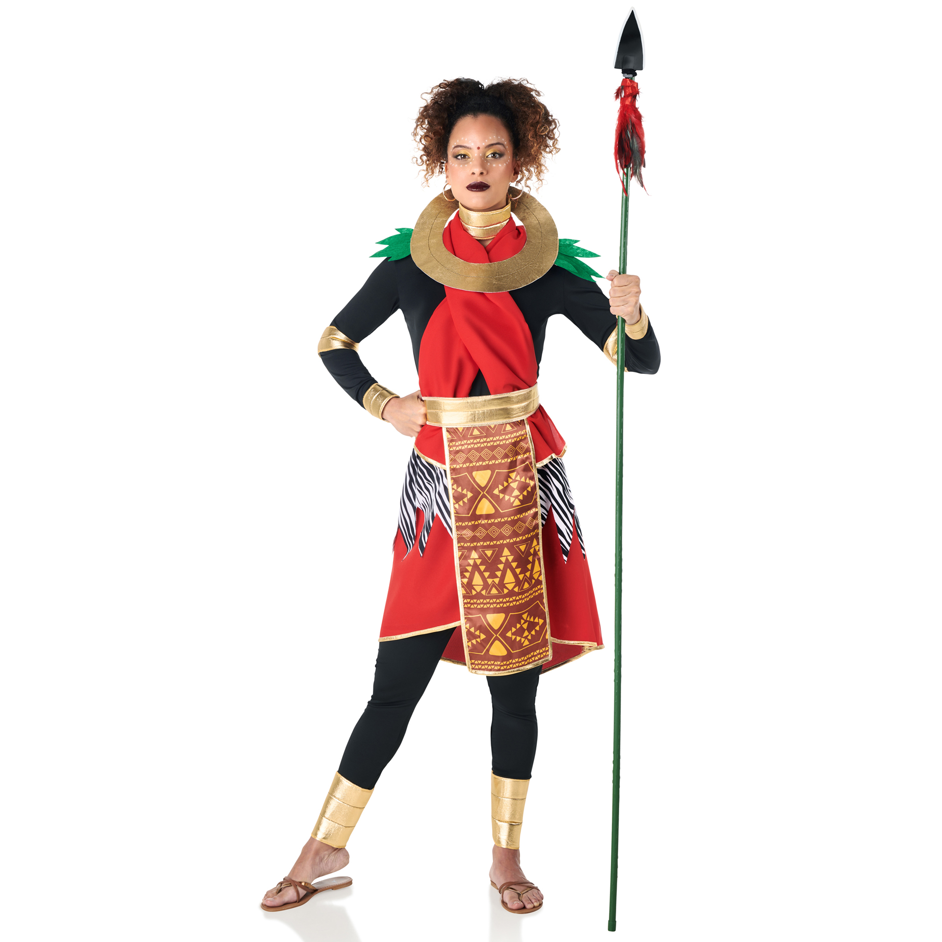 Fato Guerreira Tribal Senhora