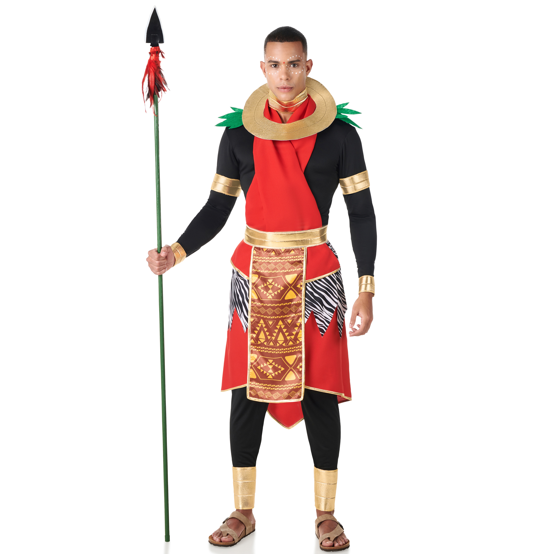 Fato Guerreiro Tribal Homem