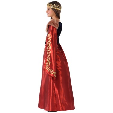 Fato Rainha Casa Real Menina