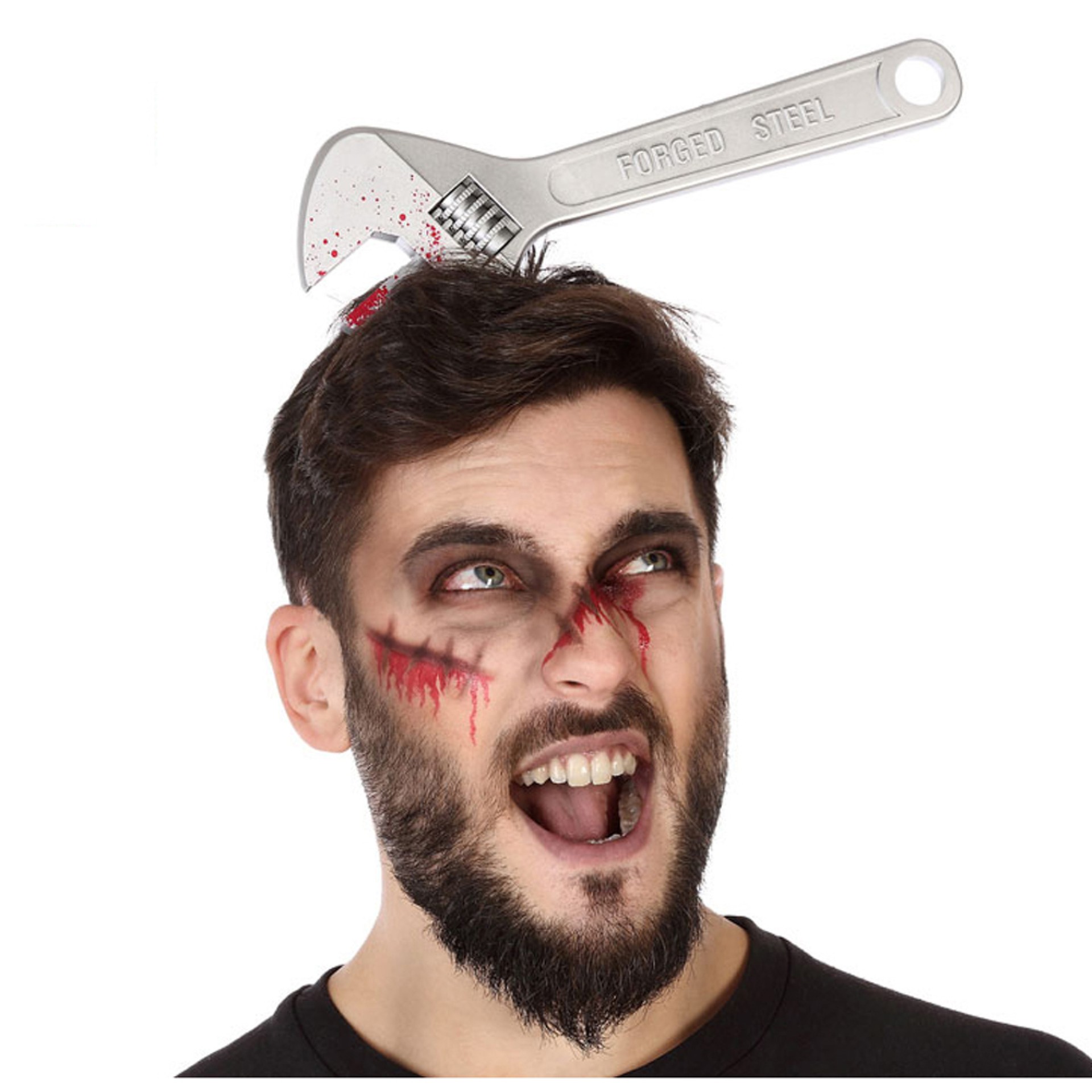 Bandolete Chave Inglesa Na Cabeça