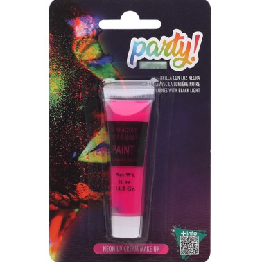 Tinta Neon Rosa Tubo 14GR