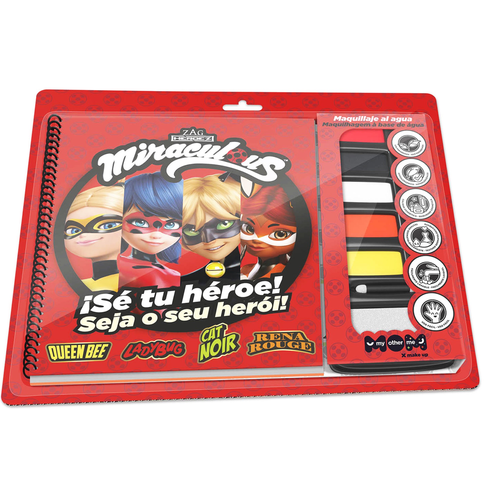 Makeup e Livro Pinturas LadyBug