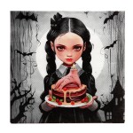 Guardanapos Wednesday Addams