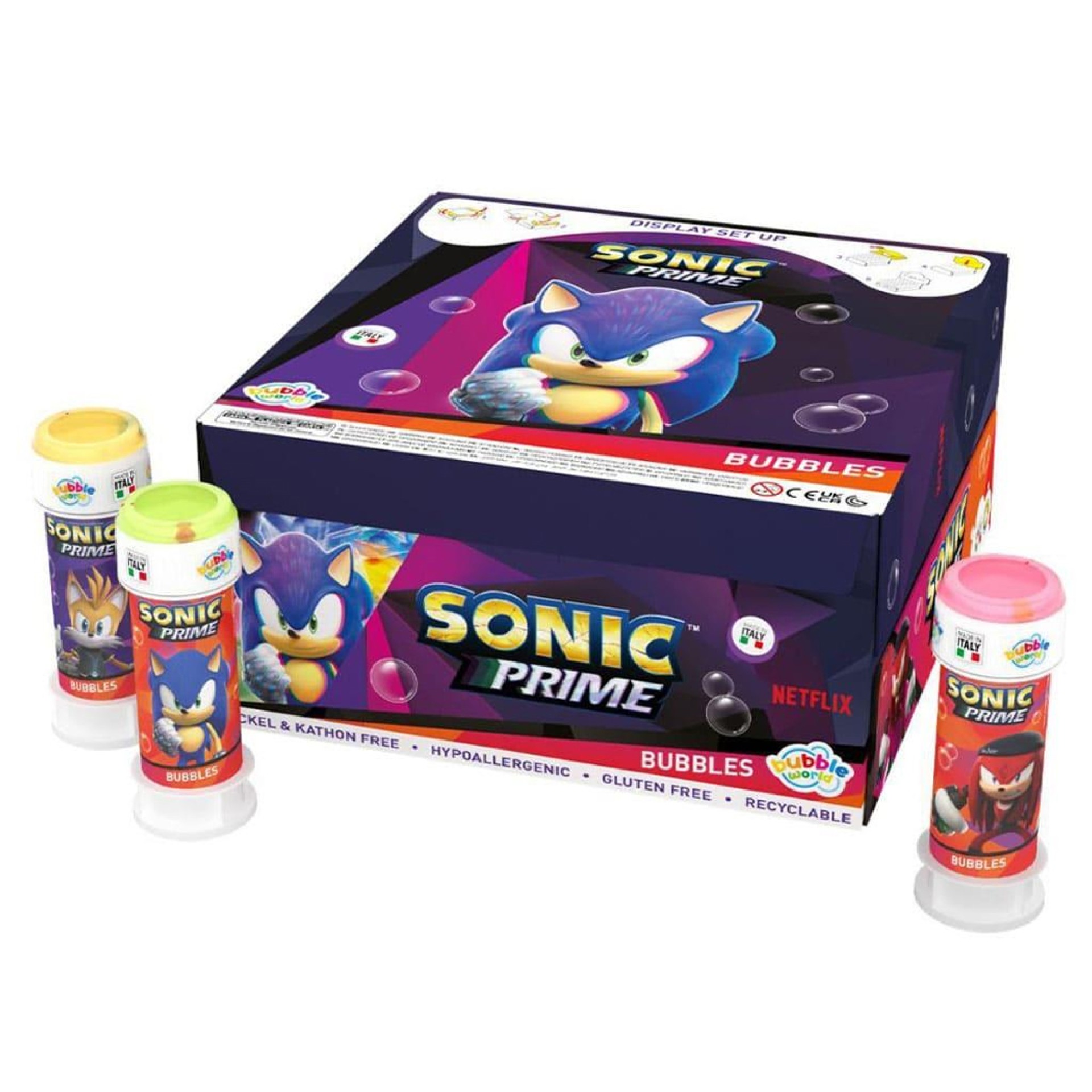 Bolas Sabão Sonic