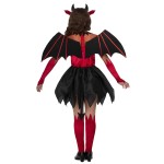 Fato Devil Halloween Girl