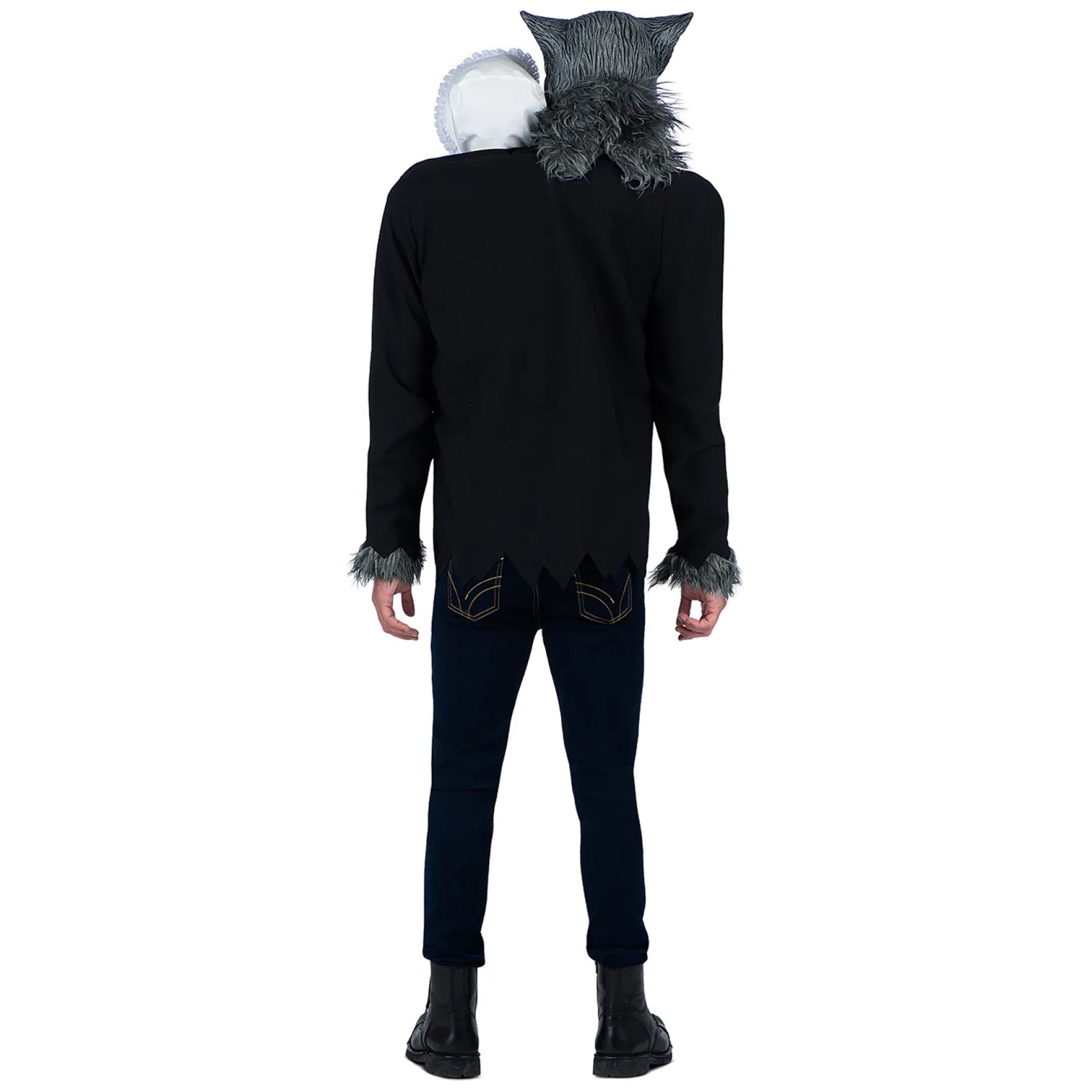 Fato Lobo Mau com Bebé Ilusão