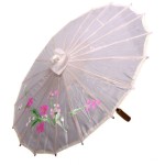 Sombrinha Chinesa  Floral