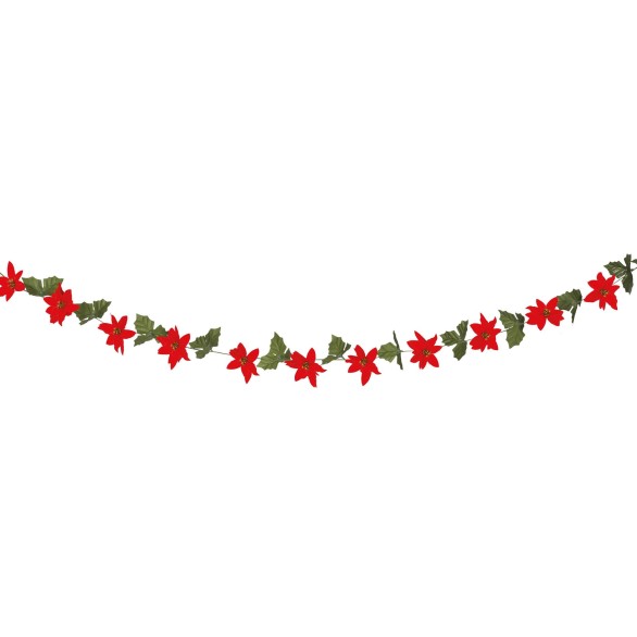 Grinalda Flor de Natal 200CM