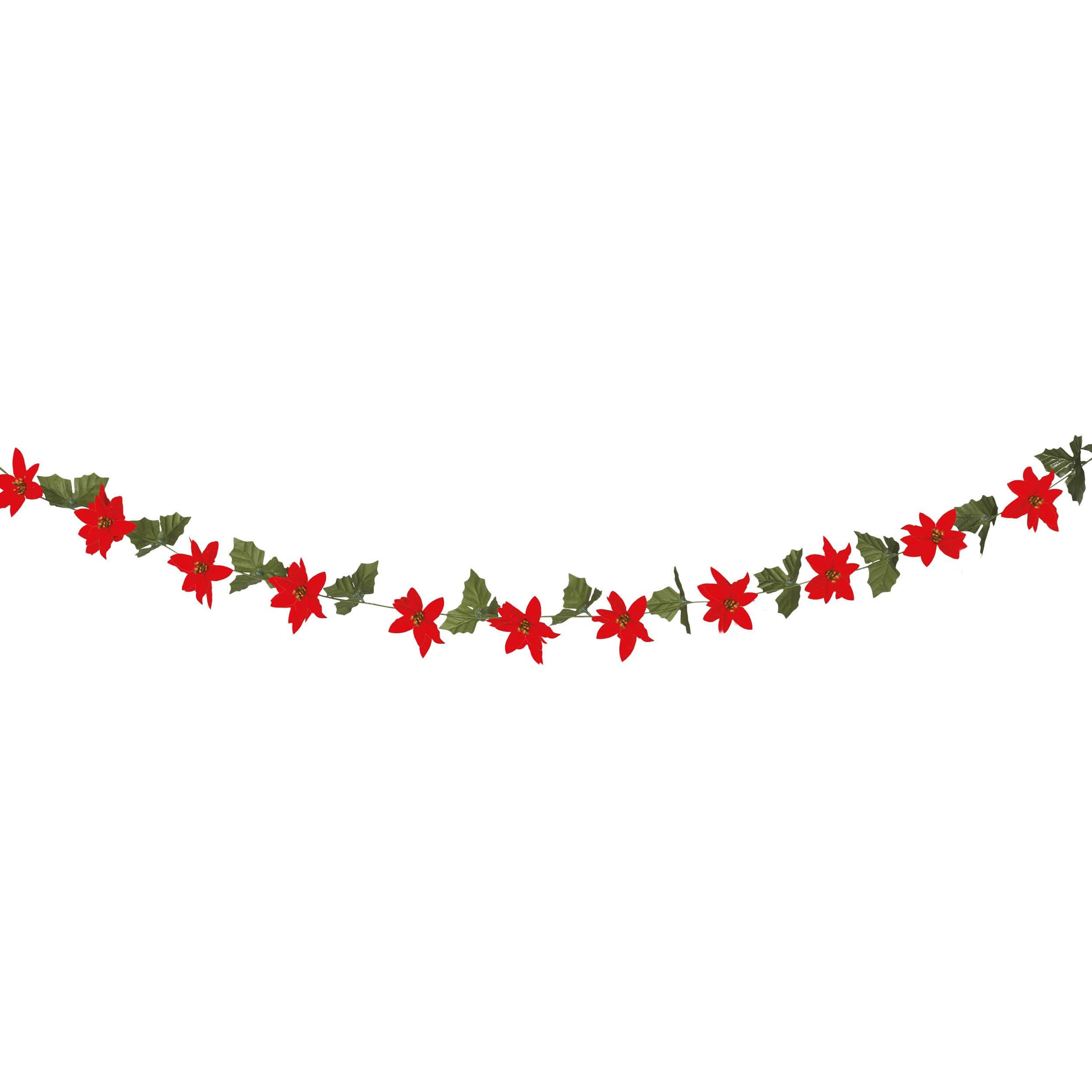 Grinalda Flor de Natal 200CM