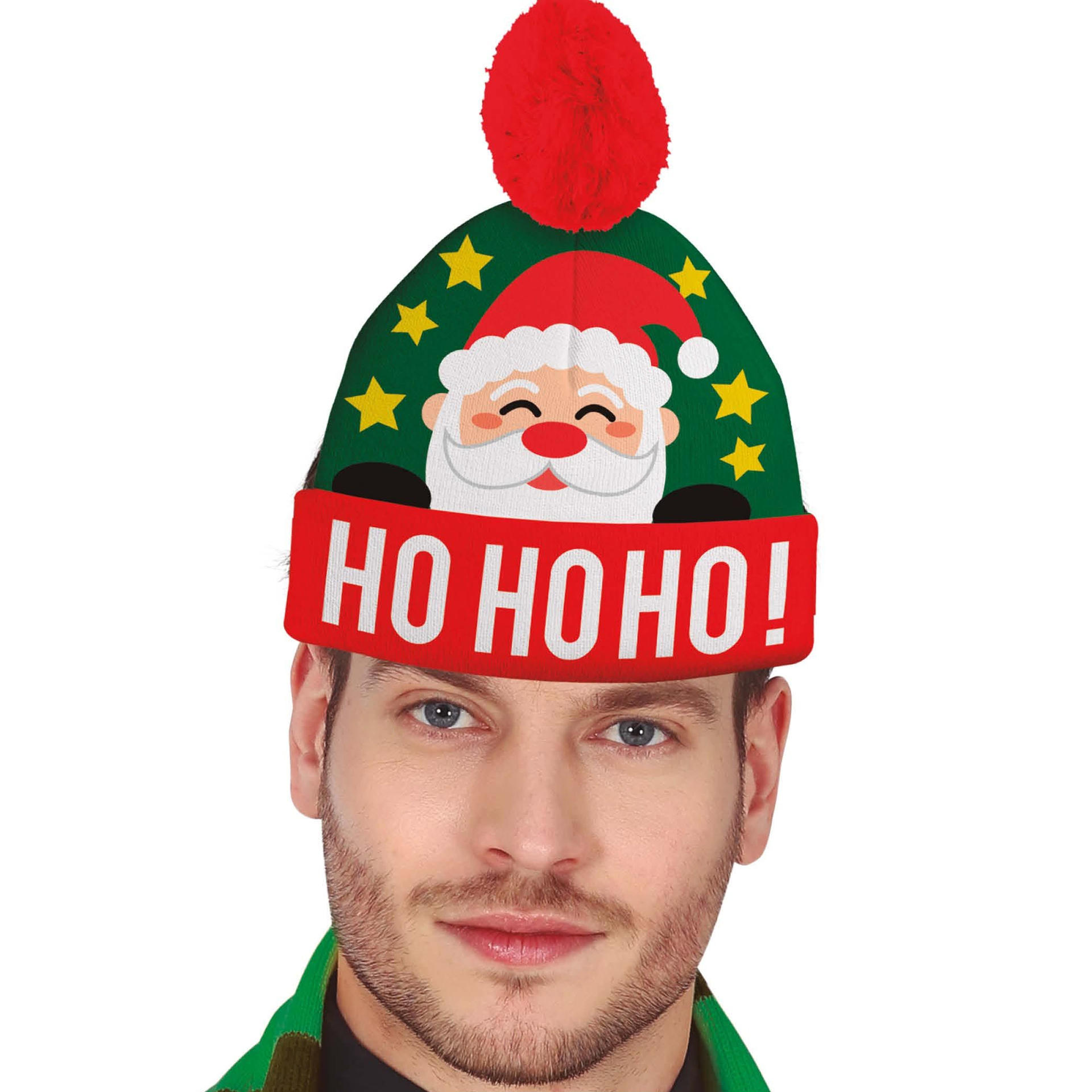 Gorro Natal HO HO HO