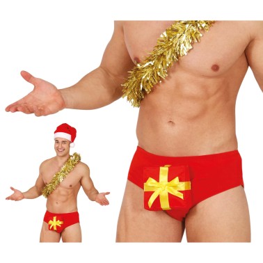 Cuecas Com Presente Natal