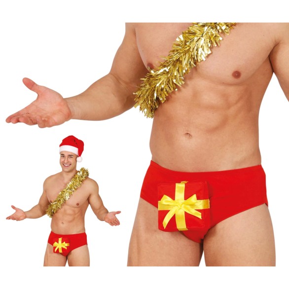 Cuecas Com Presente Natal