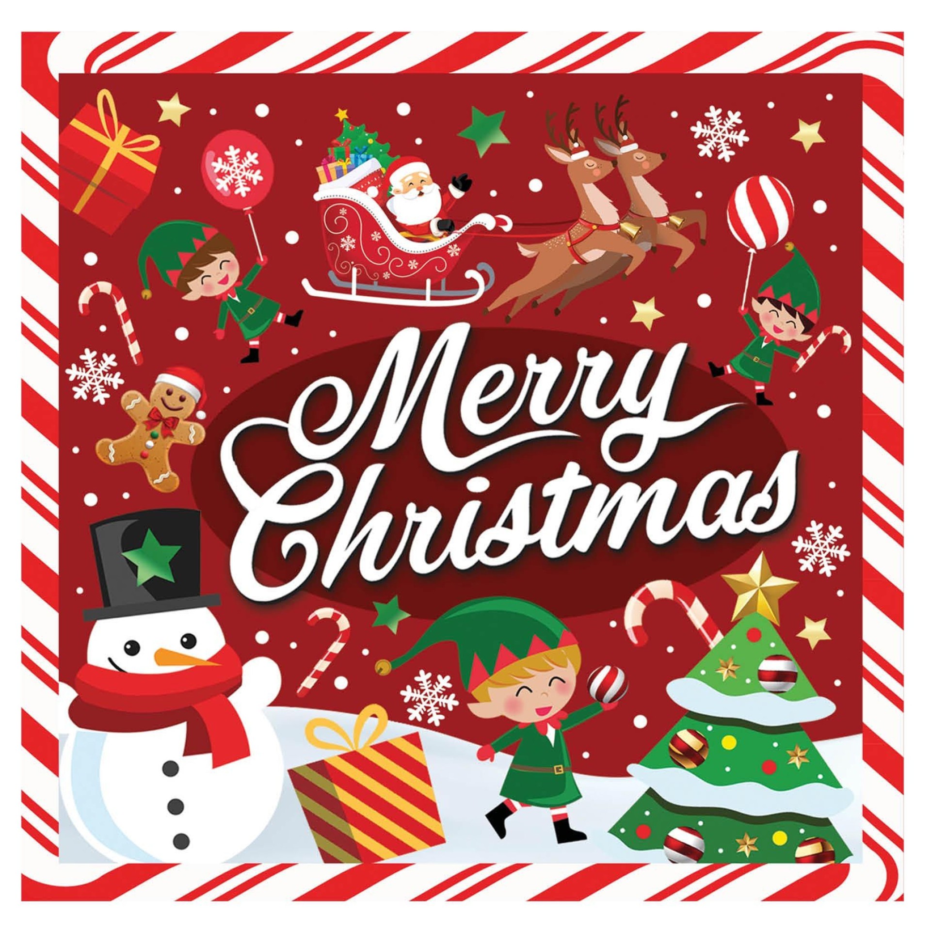 Guardanapos Natal Merry Christmas