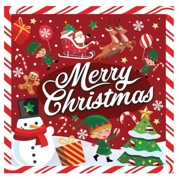 Guardanapos Natal Merry Christmas