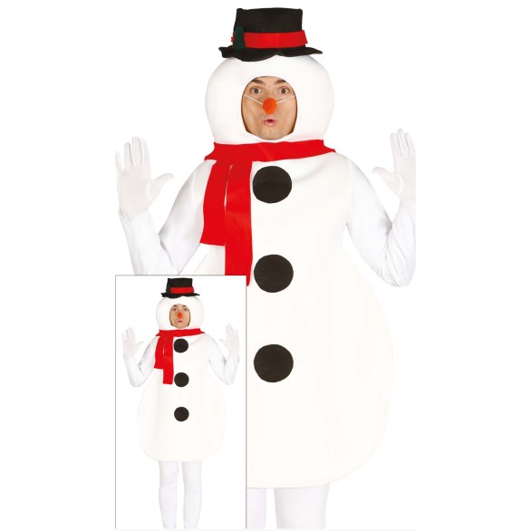 Fato Boneco de Neve Adulto