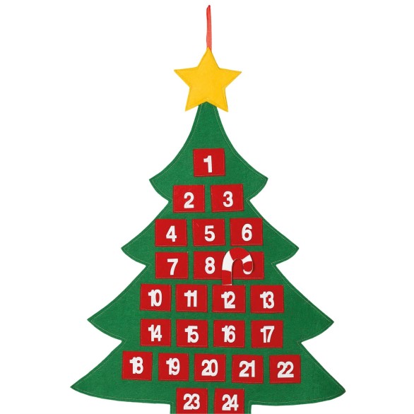 Calendrio Advento Pinheiro Natal